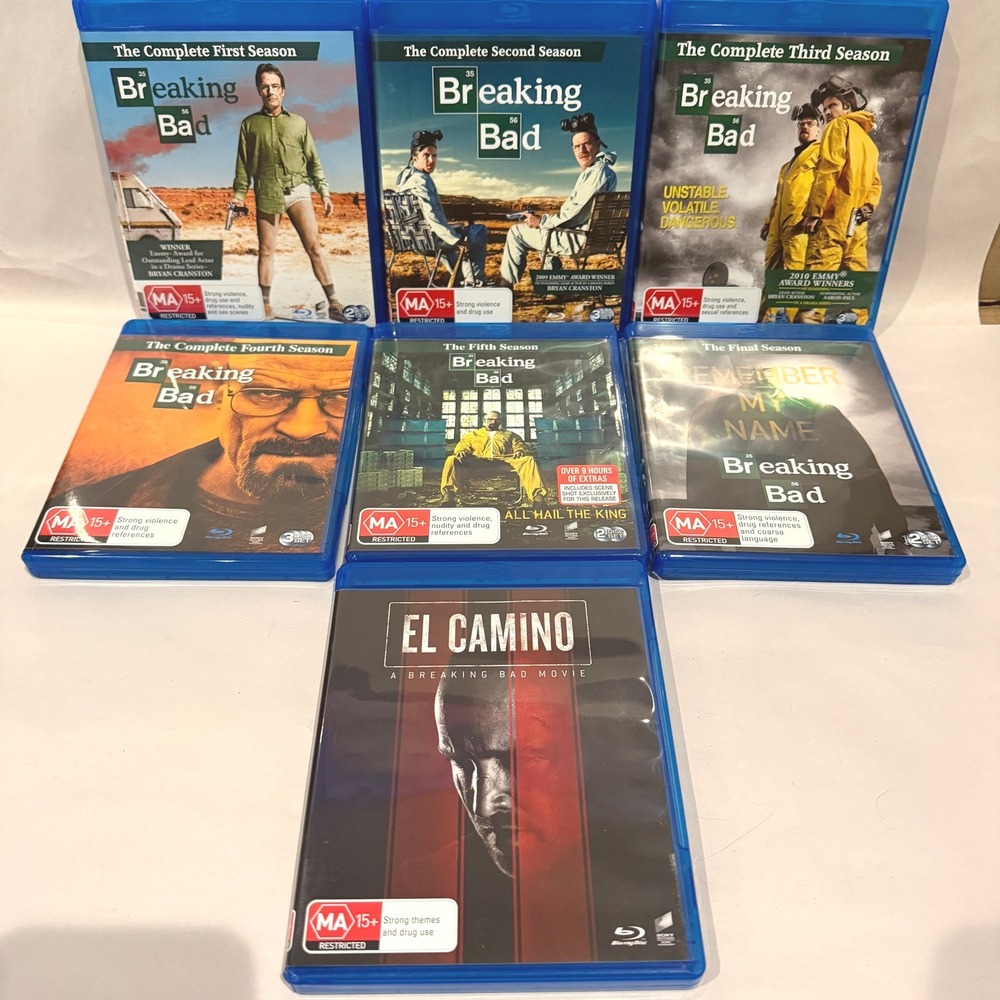 Breaking Bad Complete Series + El Camino Blu-ray 16-Disc Box Set - Picture 4 of 5